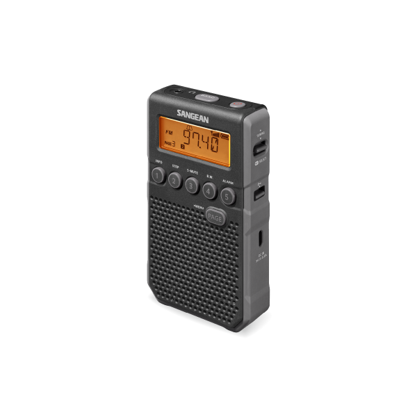 Sangean Dt-800 Black / Radio Despertador Portátil