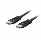 Cable Hdmi Aoc Lanberg V2.1 M/M Optico Activo 8K60Hz 10M Neg