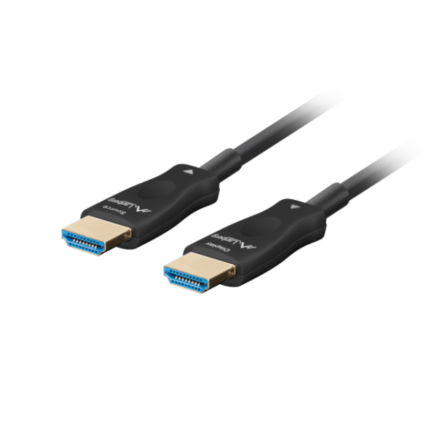Cable Hdmi Aoc Lanberg V2.1 M/M Optico Activo 8K60Hz 10M Neg