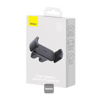 Baseus Steel Cannon 2 Negro - Soporte de Coche para Smartphone