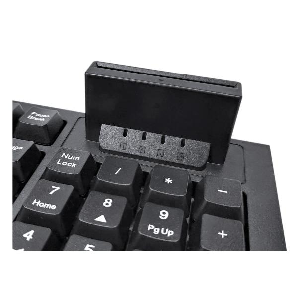 Teclado Unykach Kb918 Usb Lector Dni