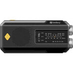 Radio Sandberg Survivor FM/AM Batería recargable 2000mAh Negro