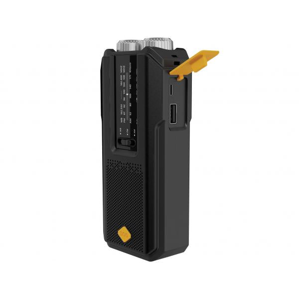 Radio Sandberg Survivor FM/AM Batería recargable 2000mAh Negro