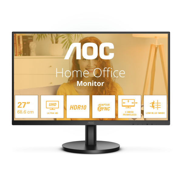 AOC B3 U27B3M 27" 4K Ultra HD VA Negro Main Image