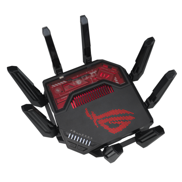 Asus ROG Rapture GT-BE19000 Tribanda Wi-Fi 7 Negro