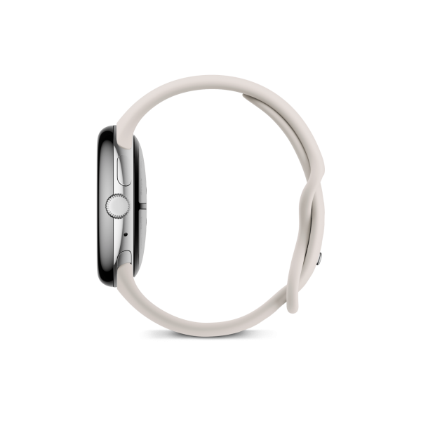 Google Pixel Watch 3 45mm 4G LTE Plata con Correa Porcelana
