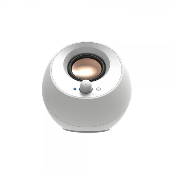 Altavoces Creative Pebble V3 2.0 Usb-C Blanco