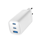 Cargador Rapido Usb Gembird Power Delivery Gan De 3 Puertos