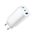 Cargador Rapido Usb Gembird Power Delivery Gan De 3 Puertos