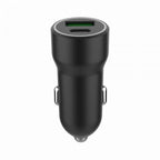 Cargador Rapido Para Coche Gembird Con 2 Puertos Usb, Tipo C