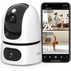 IMOU Ranger Dual Blanco 6MP WiFi visión nocturna Cámara de vigilancia