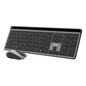 Teclado Y Mouse Ngs Eclipse Kit Multifunción Recargable Con 12 Teclas Multimedia