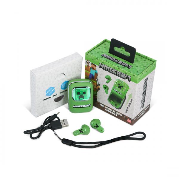 Auriculares Inalambricos Minecraft