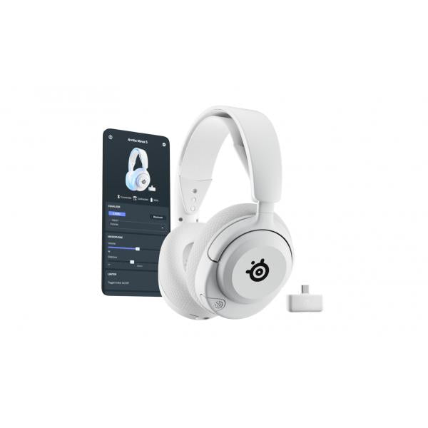SteelSeries Arctis Nova 5 Wireless Blanco Hover Image