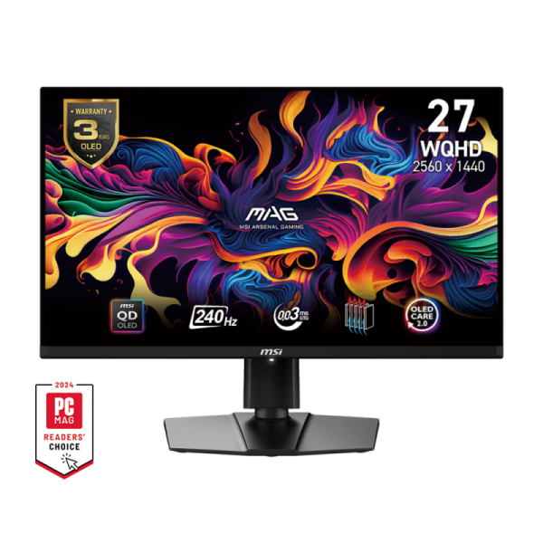 MSI MAG 271QPXDE E2 27" QHD QD-OLED 240 Hz Negro