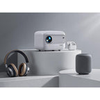 Mini Proyector Portátil Yaber L1 LCD HD - con Wifi y Bluetooth para Móvil - Enfoque eléctrico - Blanco