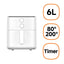 Xiaomi Air Fryer Essential 6L Blanco - Freidora de Aire