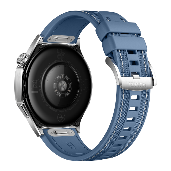 Huawei Watch GT5 46mm GPS Correa de Tejido Azul - Reloj Inteligente