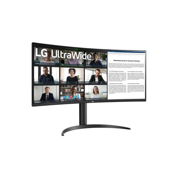 LG 34WR55QK-B 34 Pulgadas WQHD VA Curvo 100 Hz