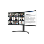 LG 34WR55QK-B 34 Pulgadas WQHD VA Curvo 100 Hz