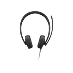 Headset Usb -a Lenovo Wired Stereo Cancelacion Ruido, Boton De Micro Y Control Volumen