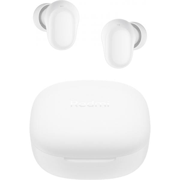 Auriculares Inalámbricos XIAOMI Redmi Buds 6 Play - BT 5,4  Micrófono  Estuche de Carga  Blanco