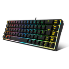 Teclado Gaming con Cable KROM Kalista - USB 2.0  Cable 150cm  RGB  Negro
