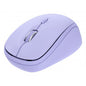 Mouse Trust Wireless Y Bluetooth Yvi+ Lila 1600dpi Ajustable 3 Botones 3 Dispositivos