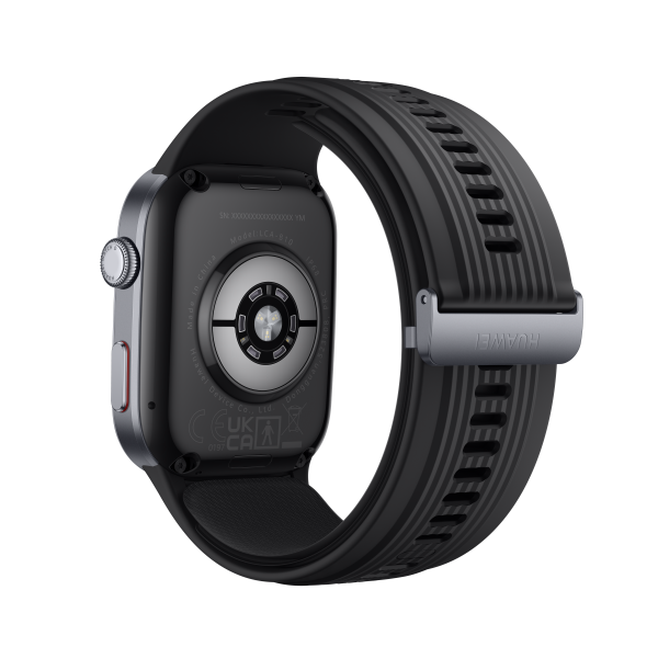 Huawei Watch D2 Negro con Correa de Fluoroelastómero - Reloj inteligente con GPS y NFC