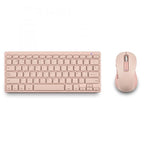 Pack Inalámbrico Silencioso NGS Fantasy - USB  Teclado y Ratón  Rosa