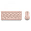 Pack Inalámbrico Silencioso NGS Fantasy - USB  Teclado y Ratón  Rosa