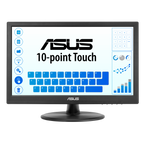 Monitor 15.6" Tactil Hdmi Vga Asus Vt169he Ips Fhd 60hz 5ms 220cd/m Vesa 75x75