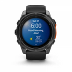 Garmin Fenix 8 AMOLED 51mm Acero Negro - Reloj Inteligente