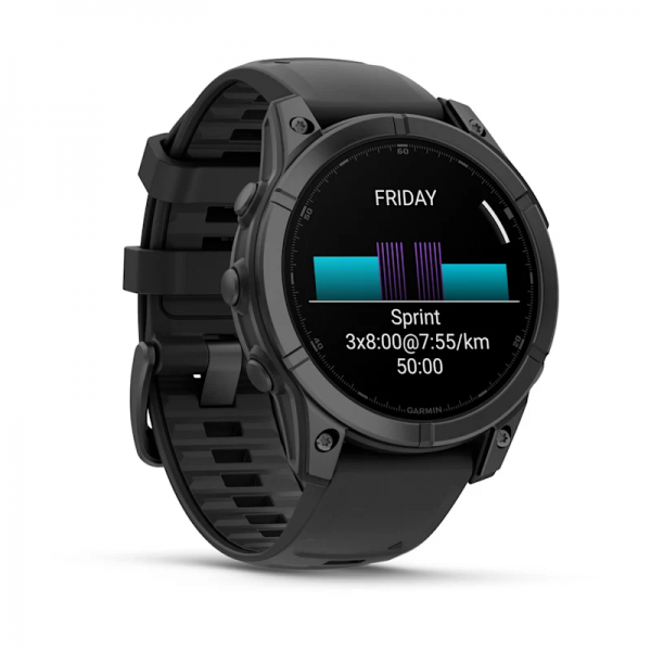 Garmin Fenix E 47mm Acero Gris - Reloj Inteligente