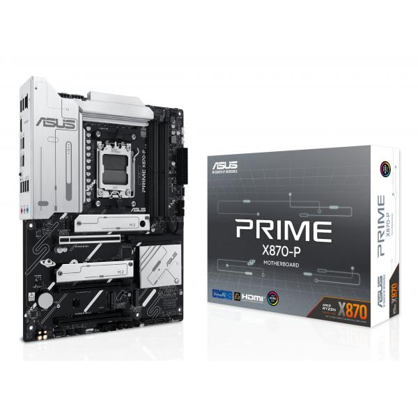 Pb Asus Prime X870-p Ams Skt Am5 Atx Ddr5-sdram 8000mhz Displayport 1,4 Hdmi Usb 3,2 Usb 2,2