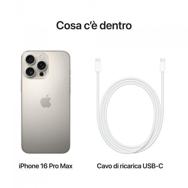 iPhone 16 Pro Max 5G 256GB Titanio Natural