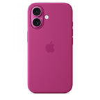 Funda de Silicona con Magsafe para iPhone 16, Fucsia