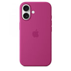 Funda de Silicona con Magsafe para iPhone 16, Fucsia