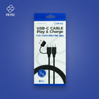 Cable Play & Charge USB-C 3m FR-TEC Ps5 PS5 (accesorios)