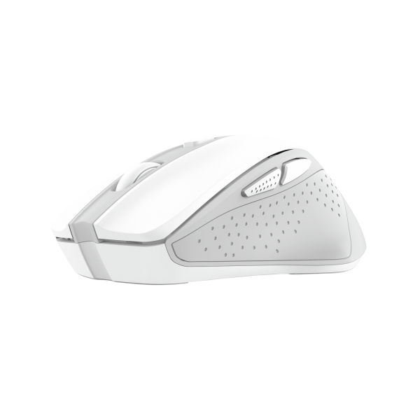 Mouse Trust Wireless Nito Silencioso 5 Botones Bat Aa Blanco 25550