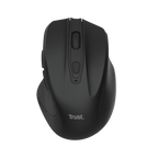 Mouse Trust Wireless Nito Silencioso 5 Botones Bat Aa Negro 25549