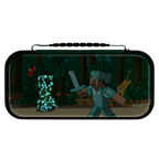 Funda Pdp Realmz Travel Case Plus Glow Minecraft (switch/lite/oled)