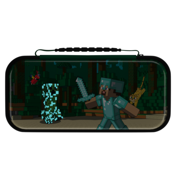 Funda Pdp Realmz Travel Case Plus Glow Minecraft (switch/lite/oled) Main Image