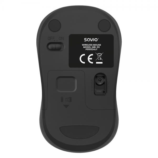 Raton Optico Savio Mb-03 Wireless 1000 Dpi Main Image