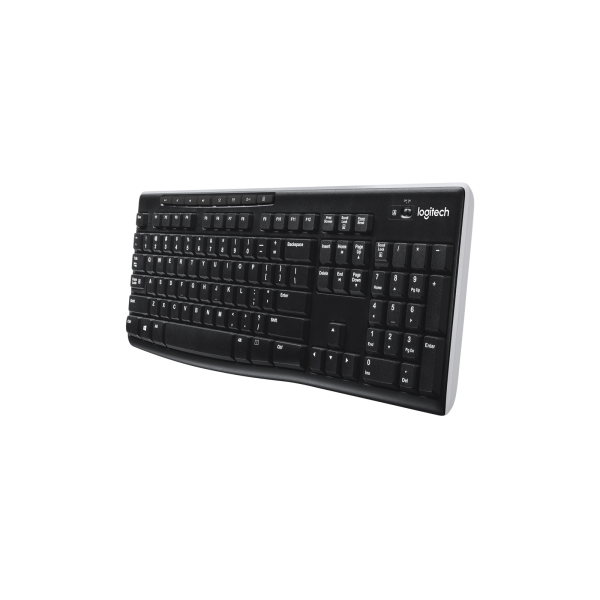 Teclado Inalámbrico LOGITECH MK170 920-003746 - USB  10m  Negro