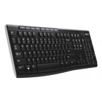 Teclado Inalámbrico LOGITECH MK170 920-003746 - USB  10m  Negro