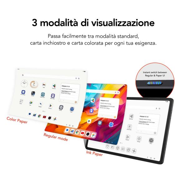 TCL NXTPAPER 14 8GB/256GB 14.3 WiFi Gris - Tablet