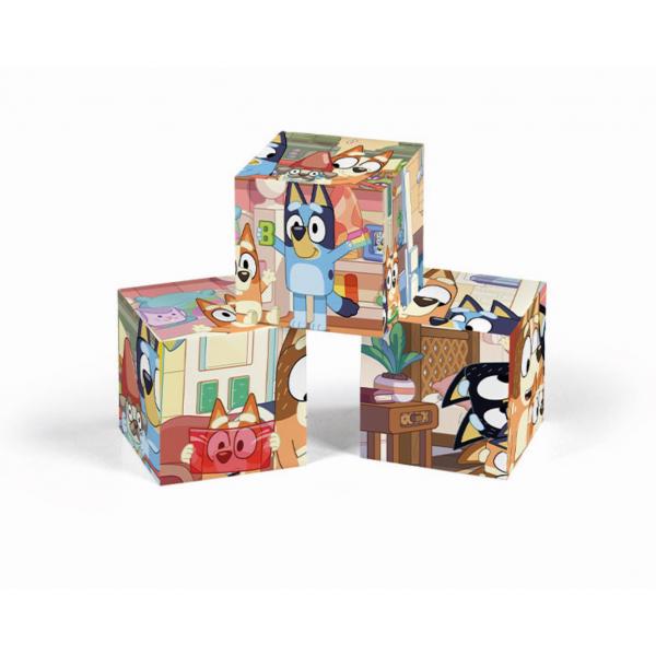 Puzzle Cubo Bluey 6Pzs