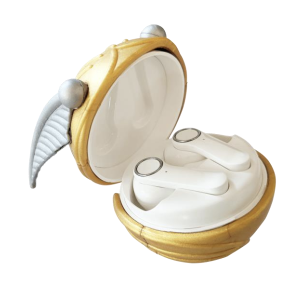 Auriculares Lazerbuilt Golden Snitch True Wireless Earphones Harry Potter Main Image