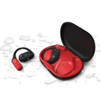 Philips TAA6709BK 6000 Series Open-Ear Rojo TWS Bluetooth 5.3 28h IP55 Multipunto Auriculares inalámbricos